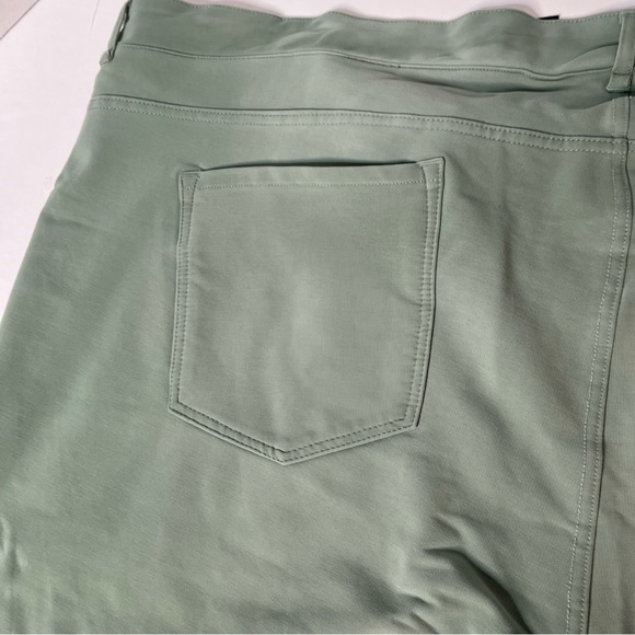 Diane Gilman Knit Flex STRETCH Skinny Jegging Jeans, Moss Green Size 5X NEW! - Picture 6 of 15